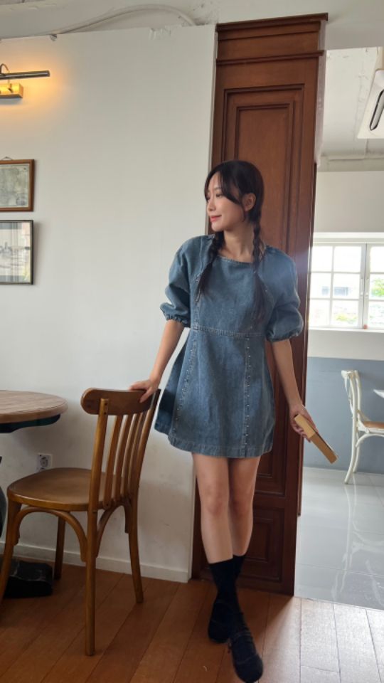 HEY/TO SEWING東大門㊣代購女士新款人氣時尚推薦熱賣連衣裙BY HEY/TO SEWING連衣裙