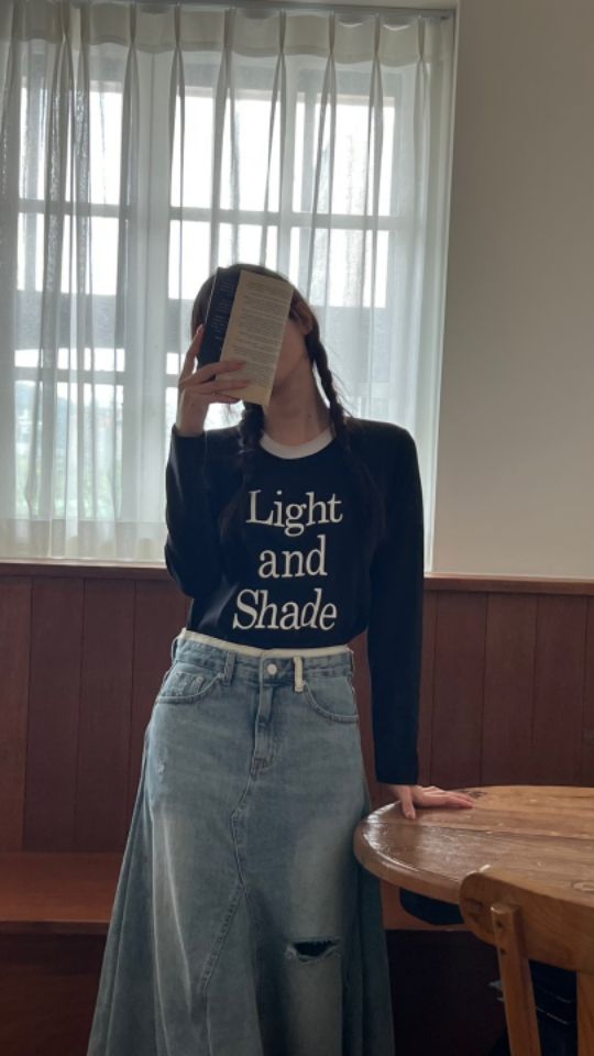 HEY/TO SEWING東大門㊣實拍女裝新款時尚推薦25秋夏長袖T恤BY HEY/TO SEWING長袖T恤