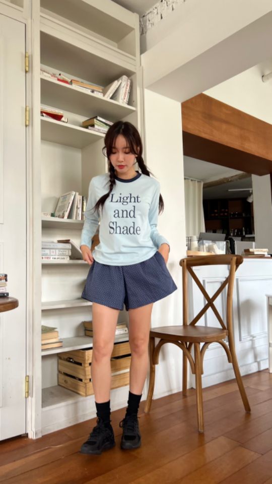 HEY/TO SEWING東大門㊣實拍女裝新款時尚推薦25秋夏長袖T恤BY HEY/TO SEWING長袖T恤