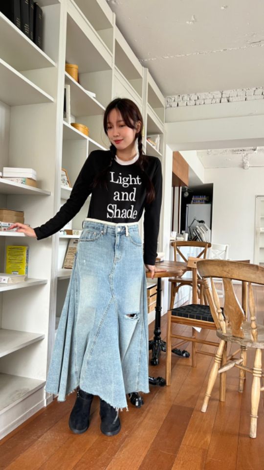 HEY/TO SEWING東大門㊣實拍女裝新款時尚推薦25秋夏長袖T恤BY HEY/TO SEWING長袖T恤