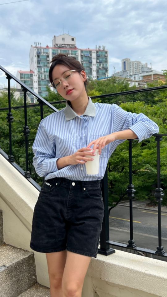 HEY/TO SEWING韓國直郵㊣女士新款時尚熱賣人氣襯衫蕾絲衫BY HEY/TO SEWING襯衫/蕾絲衫