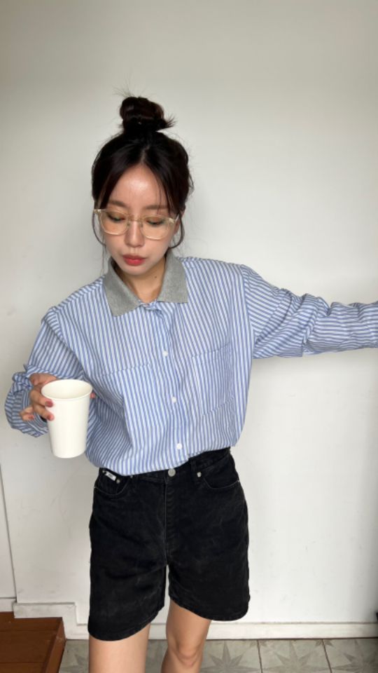 HEY/TO SEWING韓國直郵㊣女士新款時尚熱賣人氣襯衫蕾絲衫BY HEY/TO SEWING襯衫/蕾絲衫