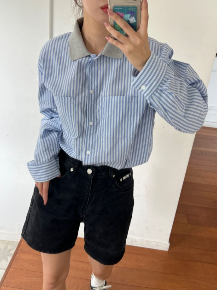 HEY/TO SEWING韓國直郵㊣女士新款時尚熱賣人氣襯衫蕾絲衫BY HEY/TO SEWING襯衫/蕾絲衫