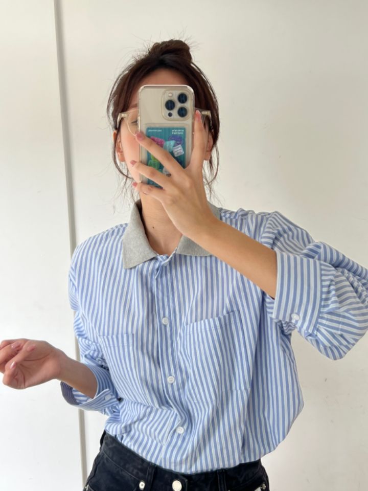 HEY/TO SEWING韓國直郵㊣女士新款時尚熱賣人氣襯衫蕾絲衫BY HEY/TO SEWING襯衫/蕾絲衫