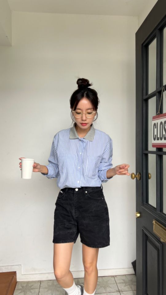 HEY/TO SEWING韓國直郵㊣女士新款時尚熱賣人氣襯衫蕾絲衫BY HEY/TO SEWING襯衫/蕾絲衫
