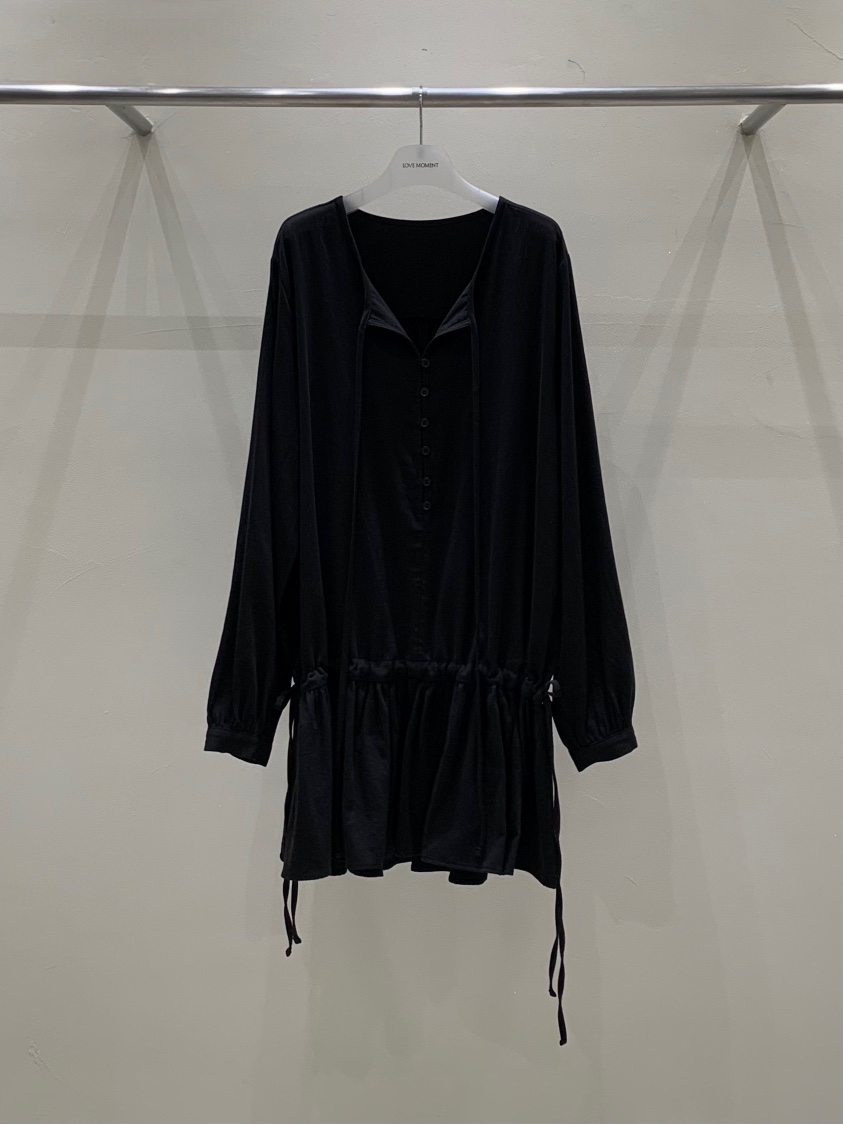 LOVE MOMENT韓國代購㊣女士新品25秋夏休閑時尚職業連衣裙VEGETABLE連衣裙圖色2