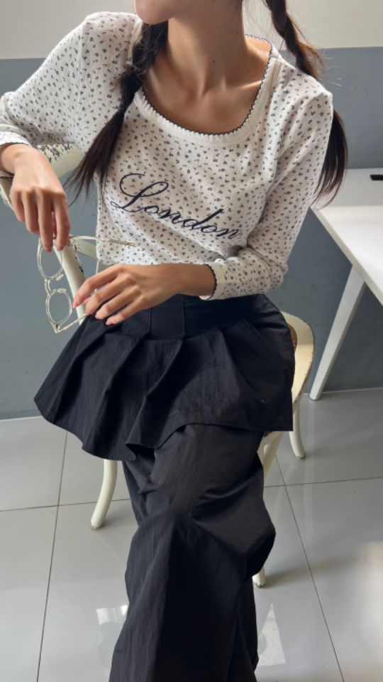 HEY/TO SEWING東大門㊣直郵女裝新款25秋夏時尚推薦長袖T恤BY HEY/TO SEWING長袖T恤