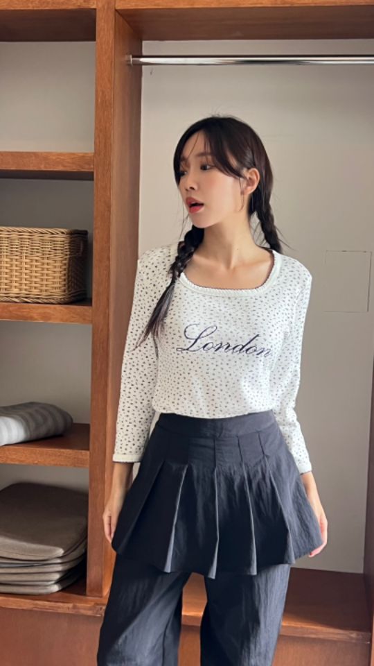 HEY/TO SEWING東大門㊣直郵女裝新款25秋夏時尚推薦長袖T恤BY HEY/TO SEWING長袖T恤