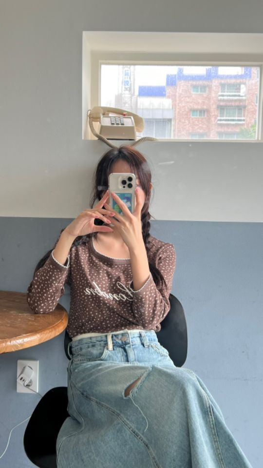 HEY/TO SEWING東大門㊣直郵女裝新款25秋夏時尚推薦長袖T恤BY HEY/TO SEWING長袖T恤