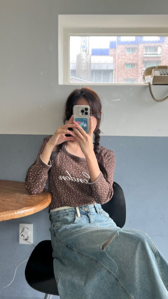 HEY/TO SEWING東大門㊣直郵女裝新款25秋夏時尚推薦長袖T恤BY HEY/TO SEWING長袖T恤