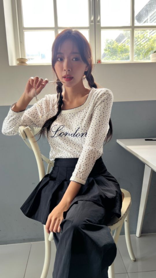 HEY/TO SEWING東大門㊣直郵女裝新款25秋夏時尚推薦長袖T恤BY HEY/TO SEWING長袖T恤