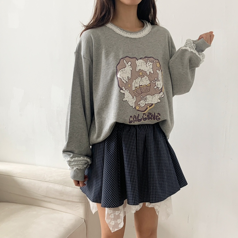 LOVABLE韓國代購㊣女士新款職業休閑熱賣時尚推薦真品人氣衛衣LOVABLE衛衣