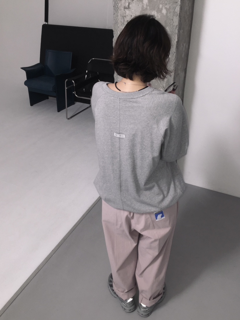 ARCHIVE-P韓國代購㊣女裝新款休閑推薦時尚熱賣人氣長袖T恤ARCHIVE-P長袖T恤