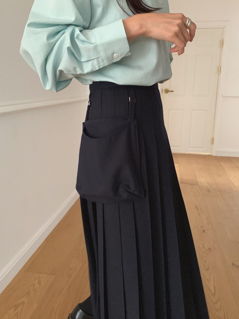SLAT東大門㊣直郵女士新品25秋夏真品休閑時尚職業熱賣長裙UNICO-p長裙