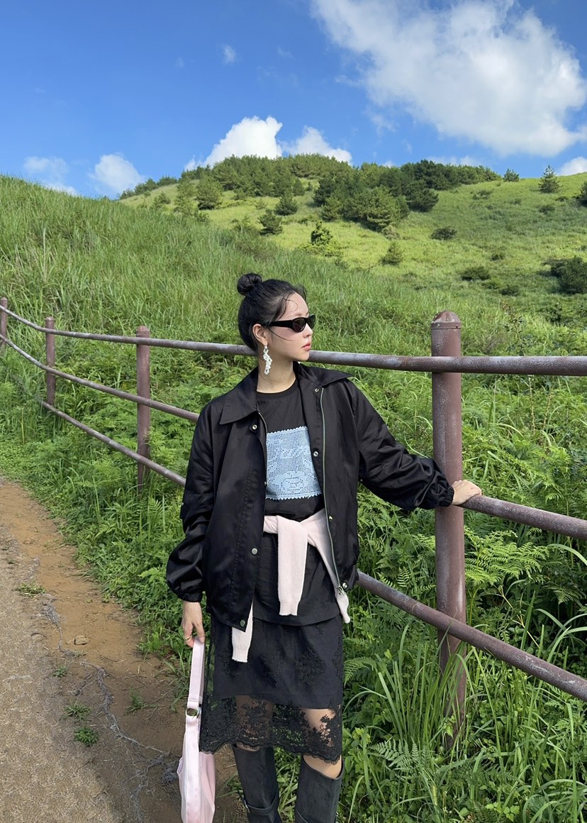 OUPPT東大門㊣實拍女裝新款時尚職業休閑熱賣推薦真品人氣夾克OUPPT夾克