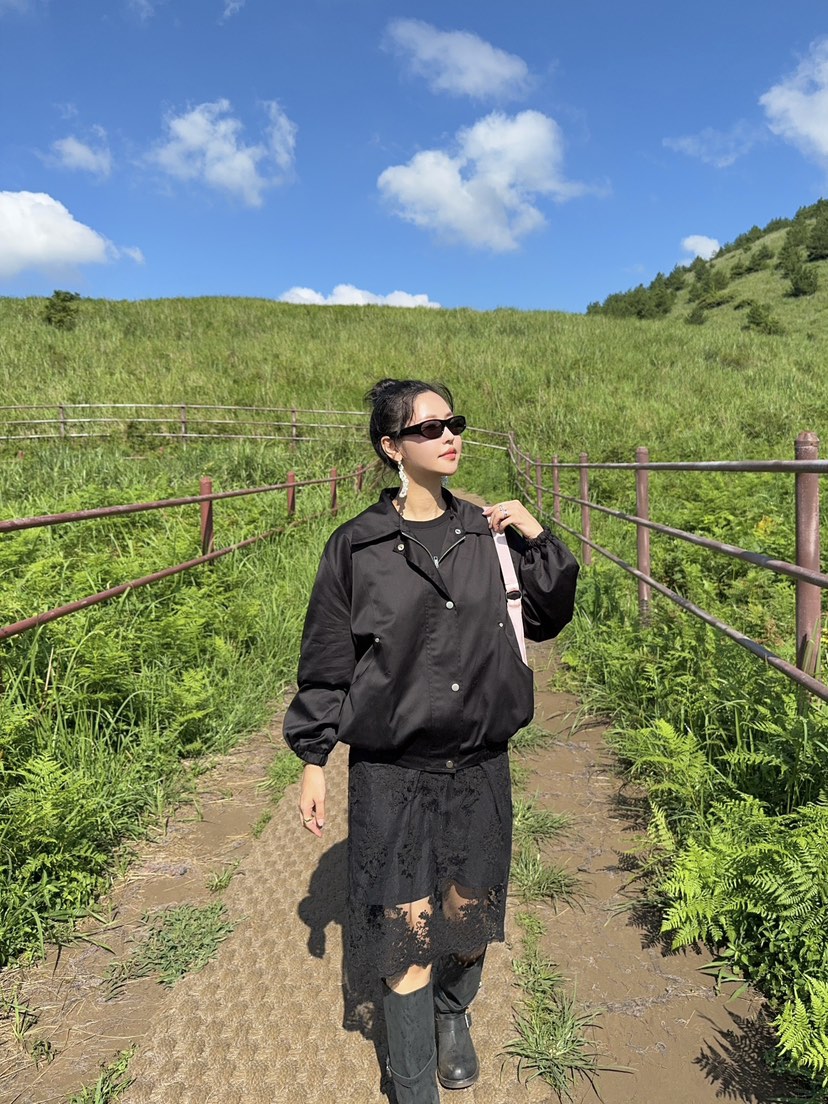OUPPT東大門㊣實拍女裝新款時尚職業休閑熱賣推薦真品人氣夾克OUPPT夾克