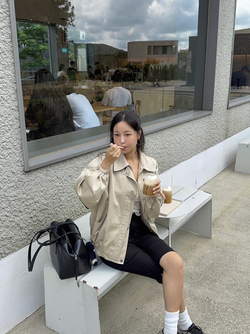 OUPPT東大門㊣實拍女裝新款時尚職業休閑熱賣推薦真品人氣夾克OUPPT夾克