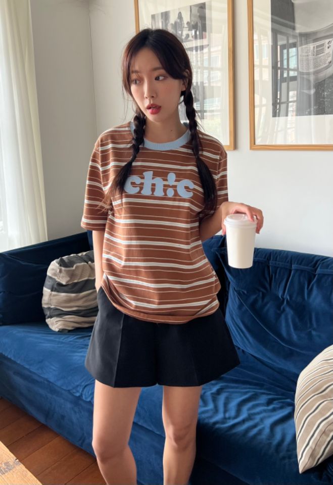 HEY/TO SEWING東大門㊣直郵女裝新品熱賣職業真品推薦T恤BY HEY/TO SEWINGT恤