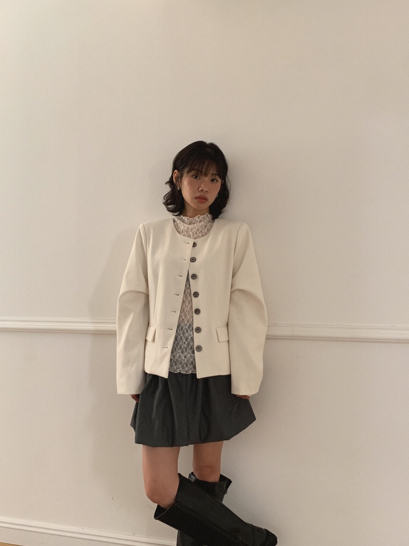 SLAT東大門㊣實拍女士新品25秋夏職業熱賣休閑時尚真品夾克UNICO-p夾克