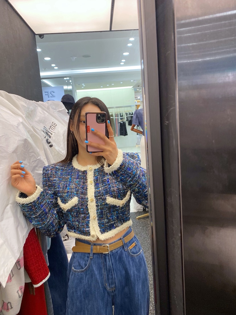 AB韓國代購㊣女裝新款真品人氣職業休閑25秋夏推薦熱賣夾克AB夾克圖色1