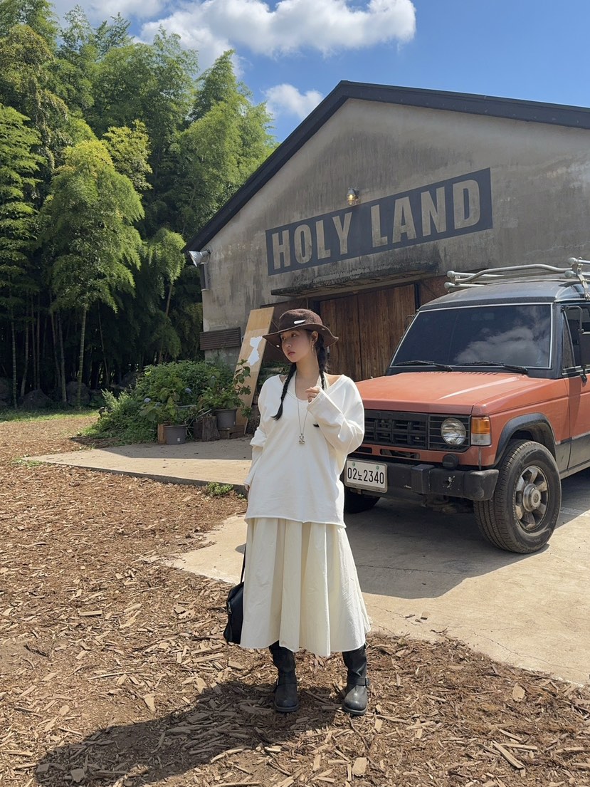 OUPPT東大門㊣代購女裝新品推薦25秋夏人氣時尚職業衛衣雙V領OUPPT衛衣