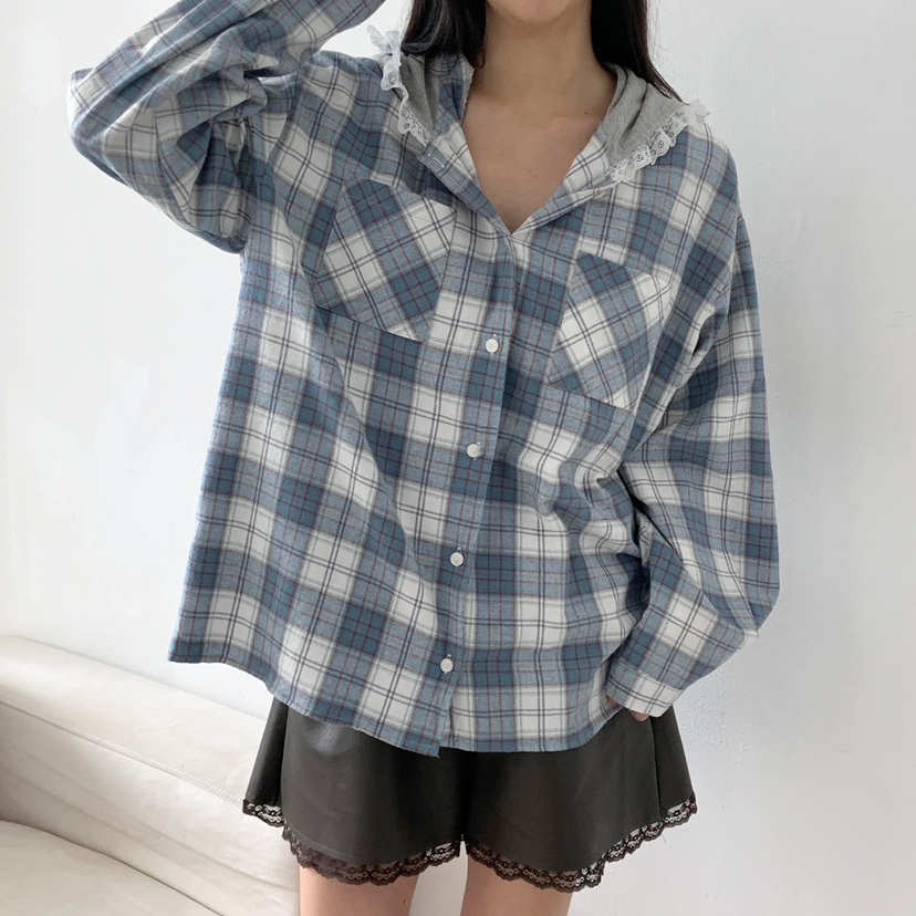 LOVABLE韓國直郵㊣女士新品熱賣職業人氣時尚真品襯衫蕾絲衫LOVABLE襯衫/蕾絲衫
