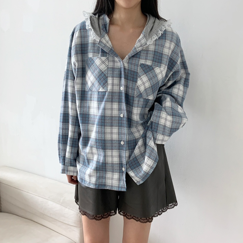 LOVABLE韓國直郵㊣女士新品熱賣職業人氣時尚真品襯衫蕾絲衫LOVABLE襯衫/蕾絲衫