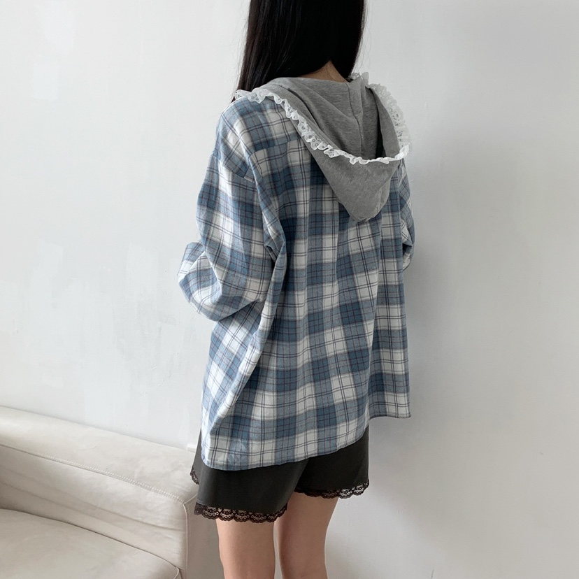 LOVABLE韓國直郵㊣女士新品熱賣職業人氣時尚真品襯衫蕾絲衫LOVABLE襯衫/蕾絲衫