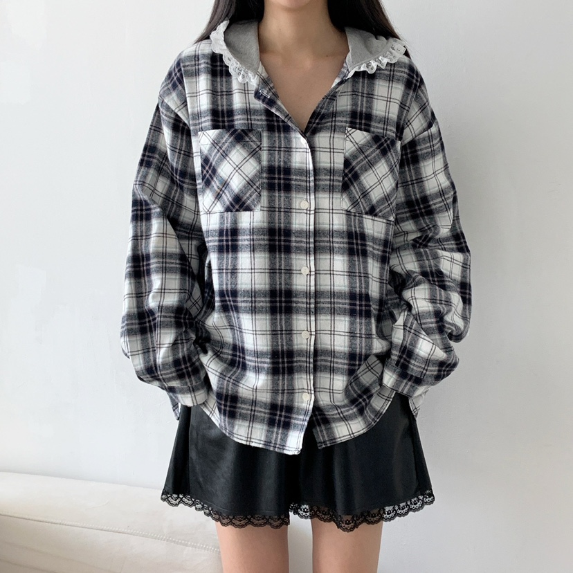 LOVABLE韓國直郵㊣女士新品熱賣職業人氣時尚真品襯衫蕾絲衫LOVABLE襯衫/蕾絲衫