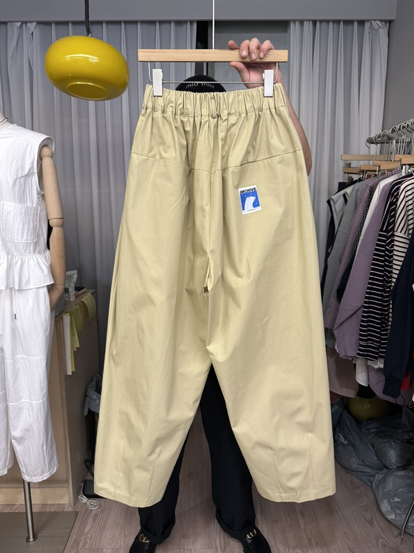 ARCHIVE-P東大門㊣代購女士新品職業25秋夏推薦熱賣休閑褲ARCHIVE-P休閑褲
