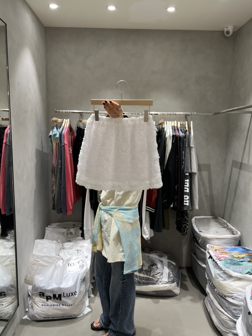 X-MOOD東大門㊣實拍女裝新款真品時尚推薦休閑職業人氣短裙X-MOOD短裙圖色2