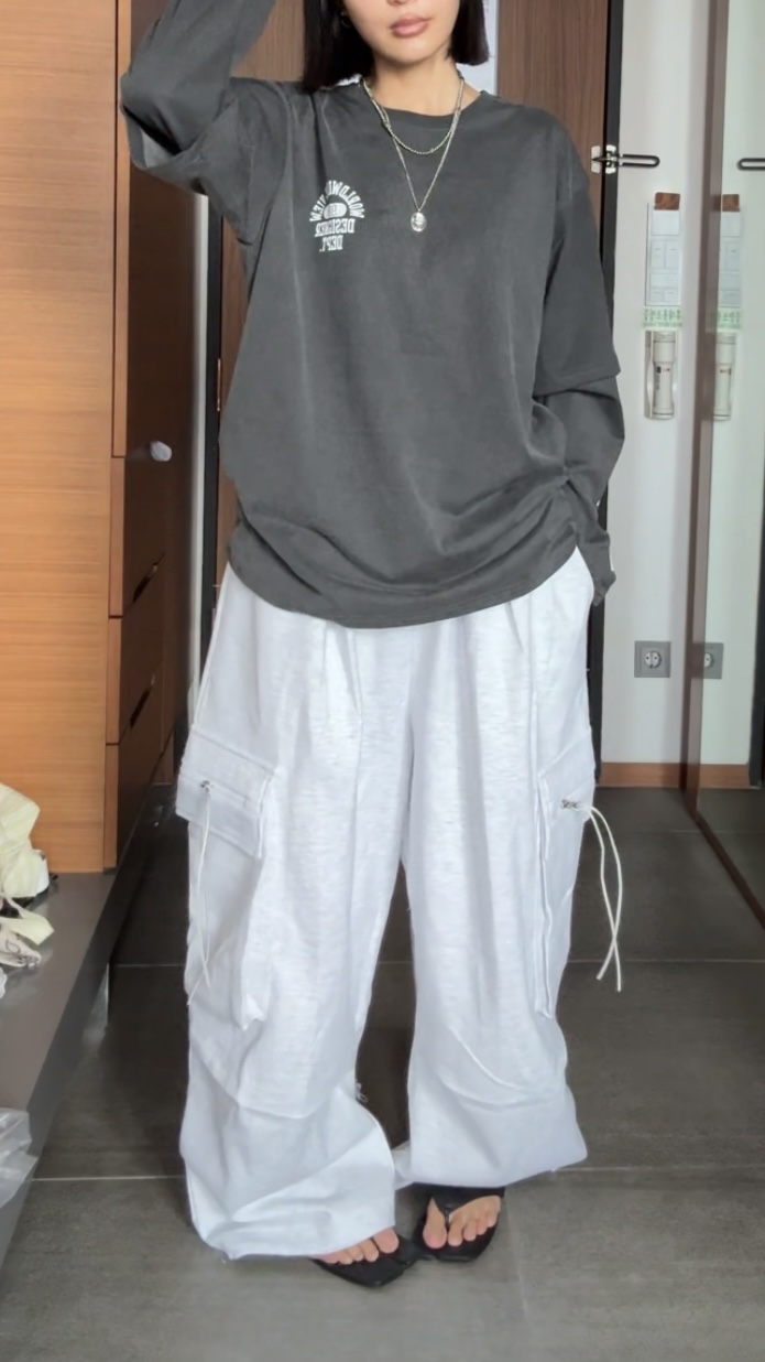 X-MOOD東大門㊣實拍女裝新款真品推薦熱賣時尚25秋夏長袖T恤X-MOOD長袖T恤