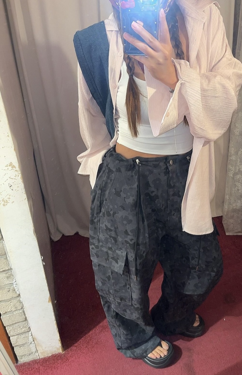 ARSERA東大門㊣實拍女裝新品職業推薦人氣時尚真品休閑褲迷彩ARSERA休閑褲