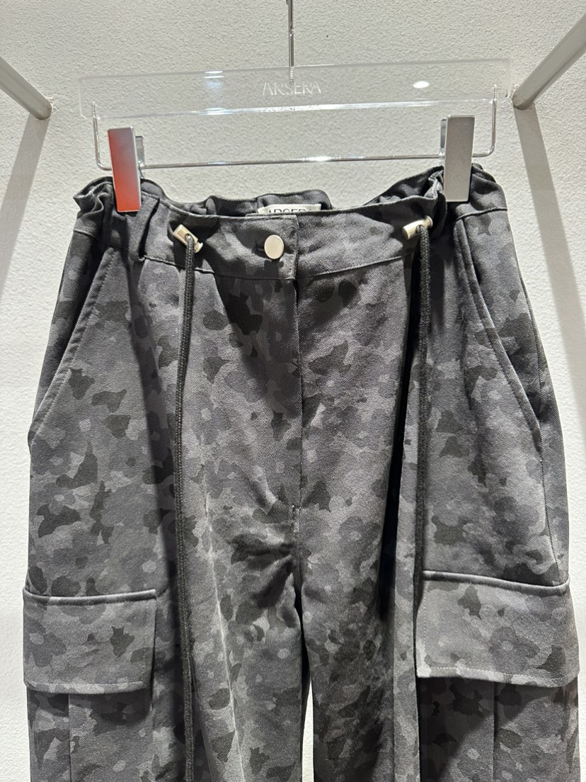 ARSERA東大門㊣實拍女裝新品職業推薦人氣時尚真品休閑褲迷彩ARSERA休閑褲