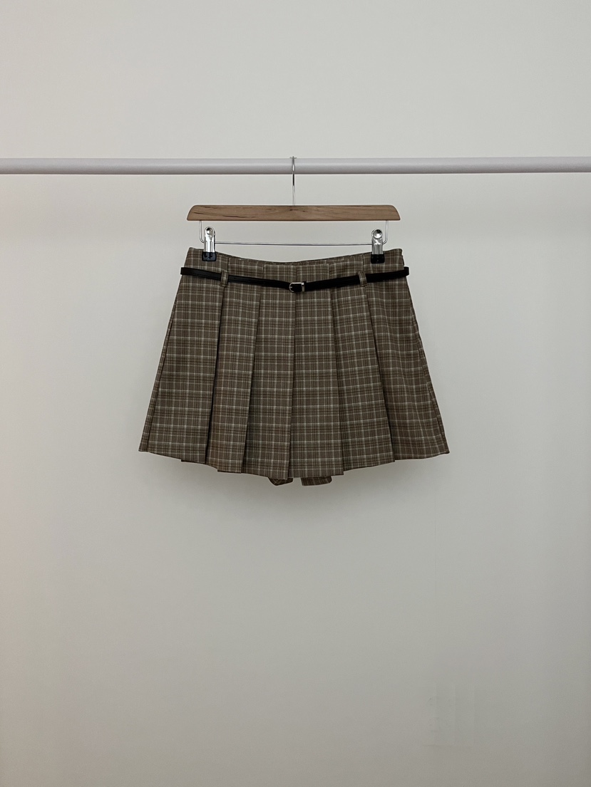 RE:OPENING韓國直郵㊣女裝新款人氣休閑25秋夏裙褲不含腰帶RE:OPENING裙褲圖色1