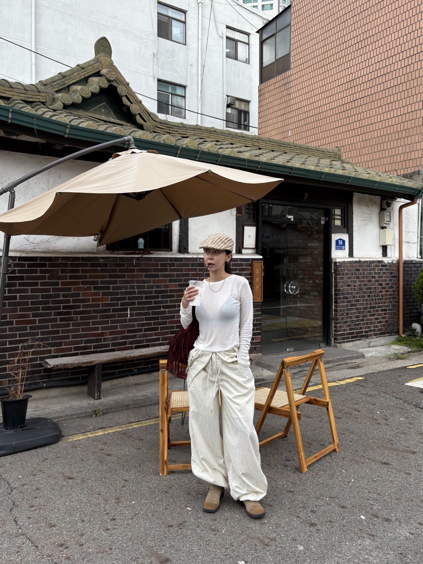 SUNDER MARKET東大門㊣直郵女士新款真品推薦背帶褲不含內搭SUNDER MARKET背帶褲