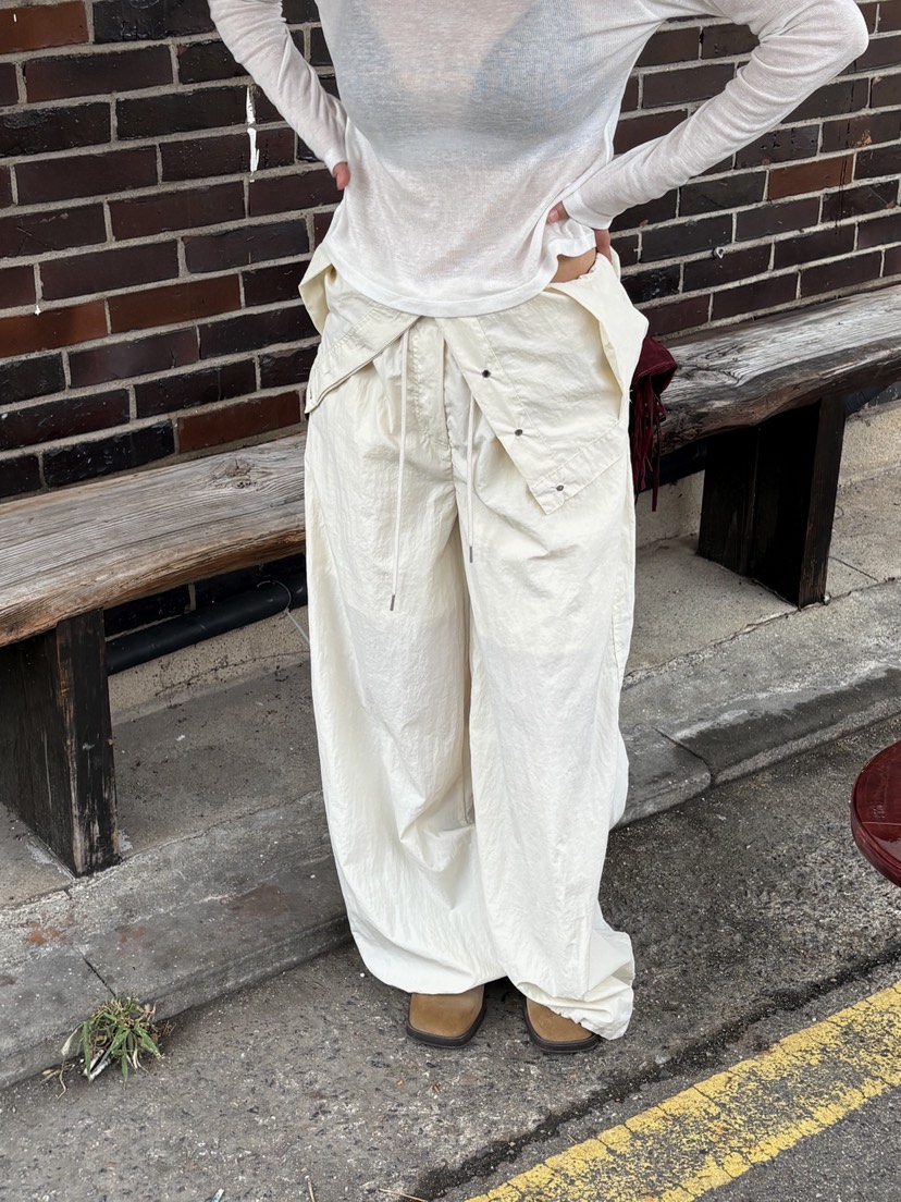 SUNDER MARKET東大門㊣直郵女士新款真品推薦背帶褲不含內搭SUNDER MARKET背帶褲