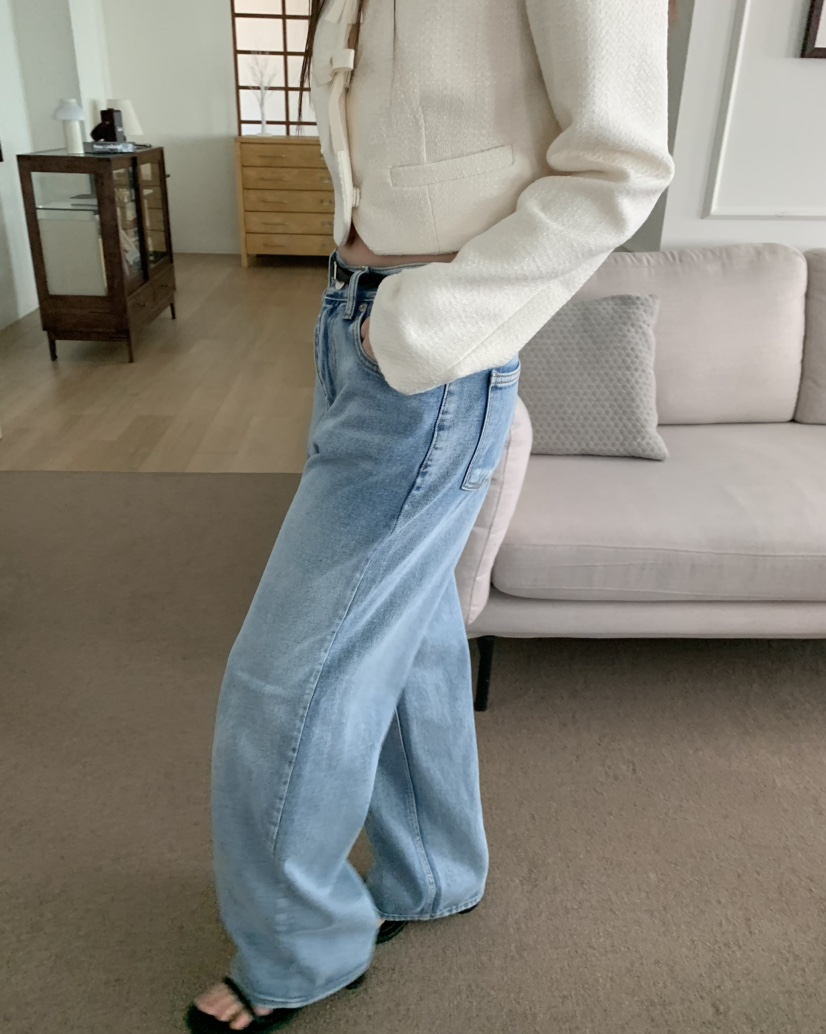 LOVE MOMENT東大門㊣實拍女士新款休閑時尚人氣職業牛仔褲LOVE MOMENT牛仔褲