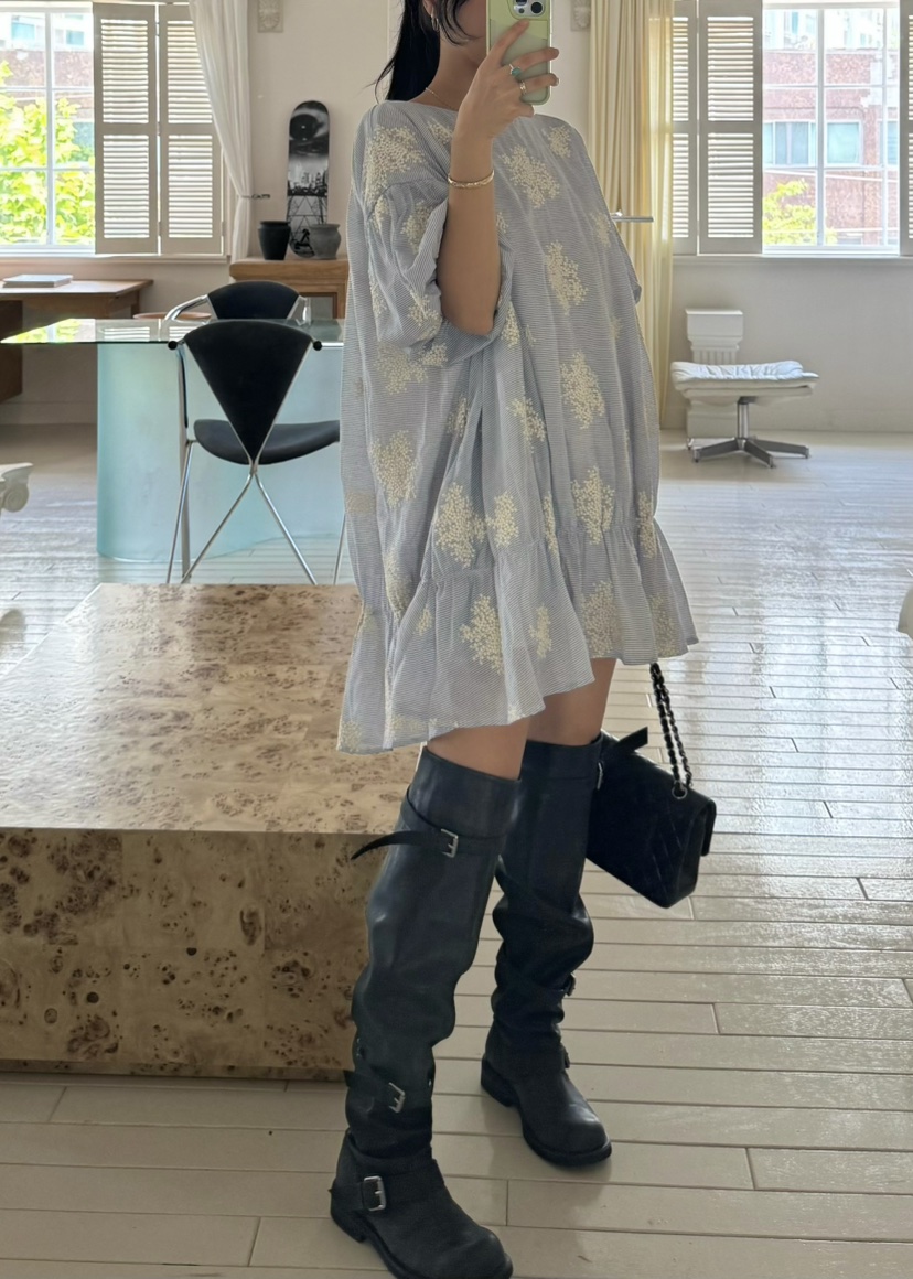 OUPPT東大門㊣實拍女裝新款人氣時尚職業休閑25秋夏推薦連衣裙OUPPT連衣裙