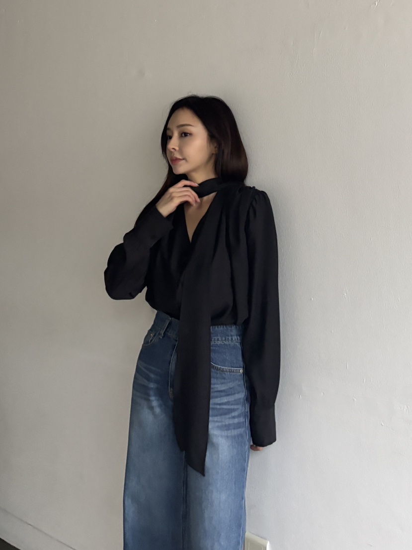 FOUREIGHT韓國直郵㊣女裝新款熱賣職業25秋夏休閑襯衫蕾絲衫FOUR EIGHT襯衫/蕾絲衫