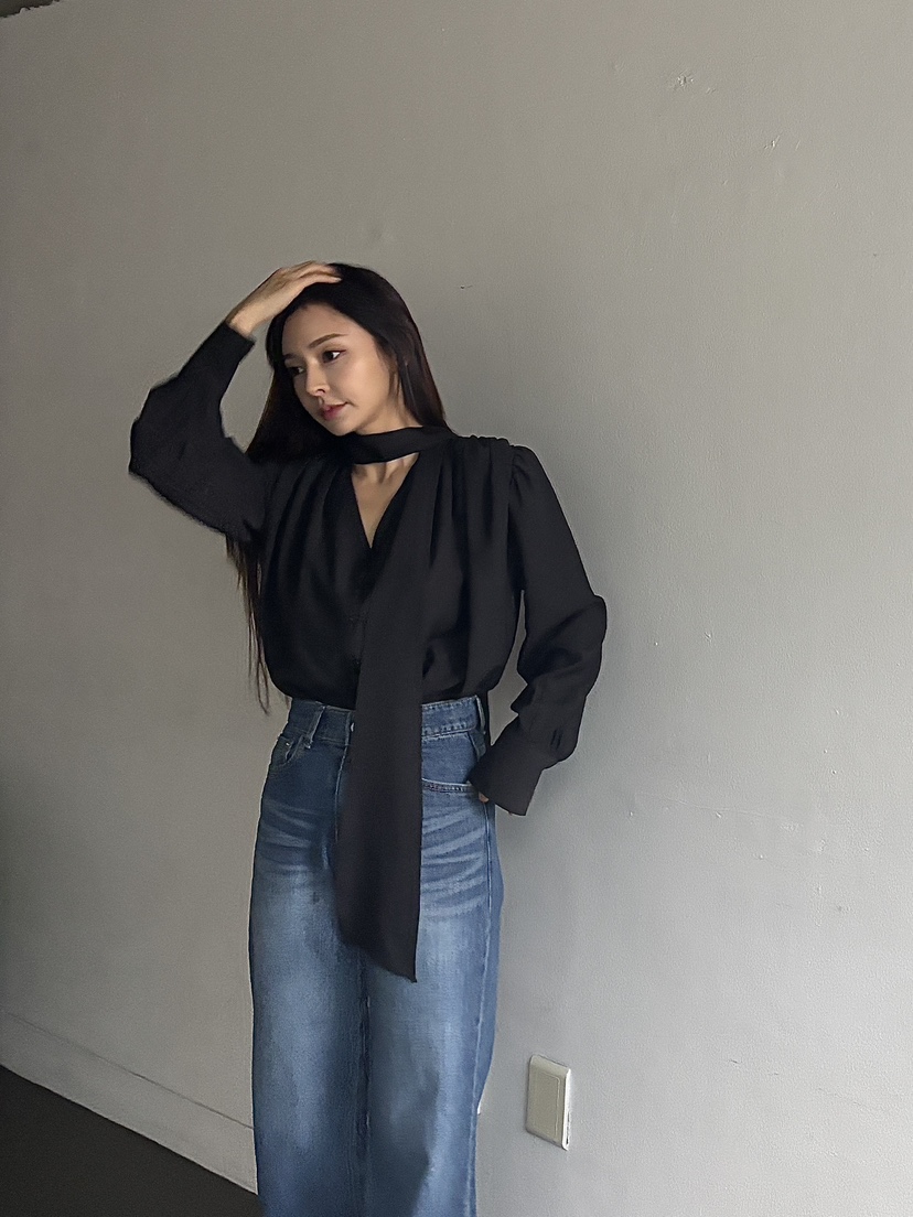 FOUREIGHT韓國直郵㊣女裝新款熱賣職業25秋夏休閑襯衫蕾絲衫FOUR EIGHT襯衫/蕾絲衫