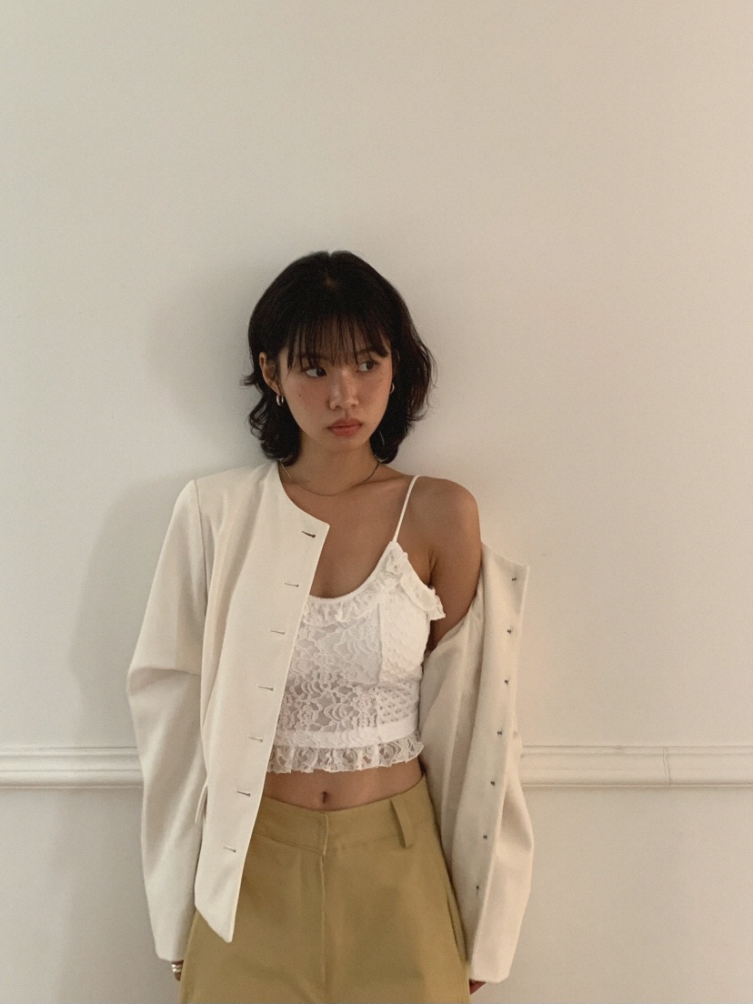 SLAT東大門㊣直郵女士新品25秋夏休閑時尚真品人氣吊帶背心UNICO-p吊帶/背心