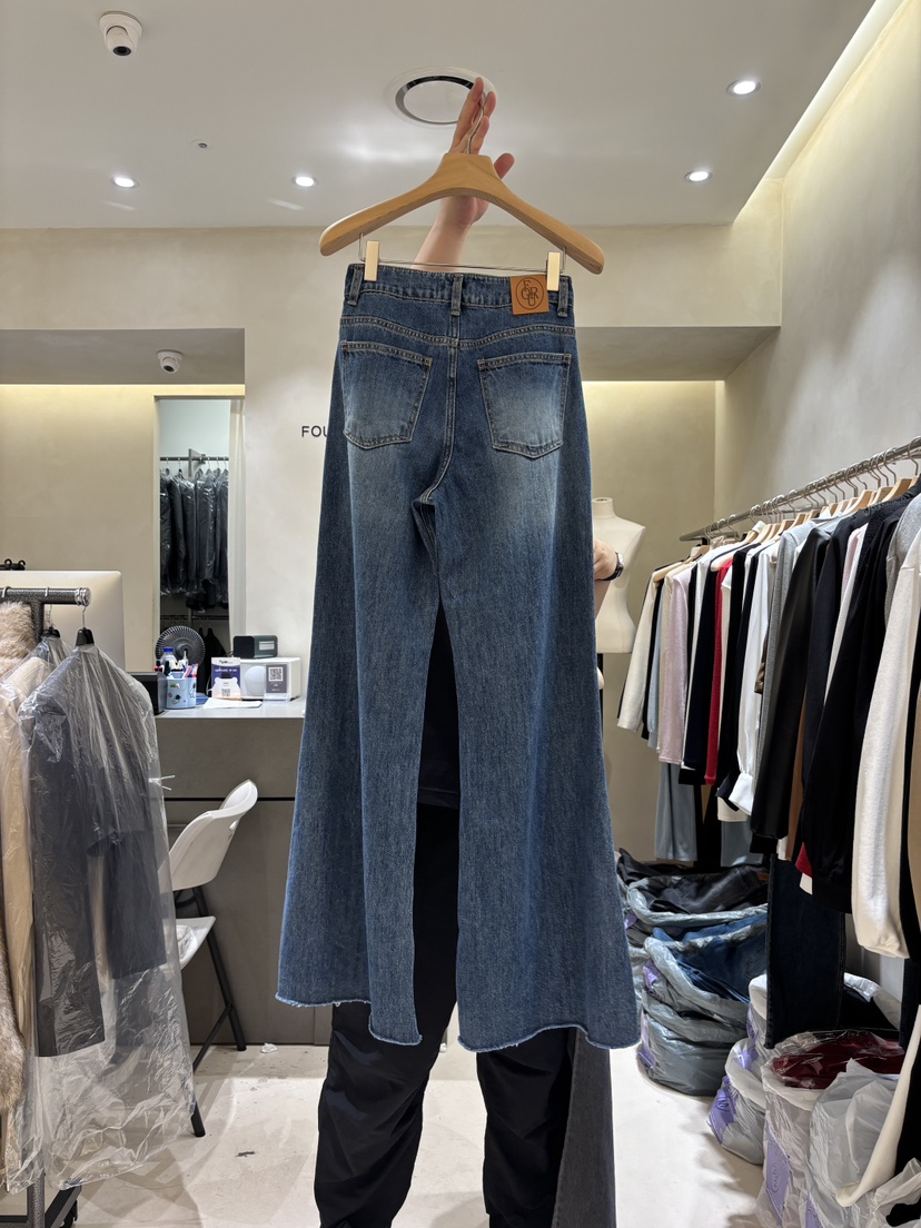 FOUREIGHT東大門㊣直郵女裝新品真品推薦休閑人氣職業牛仔褲FOUR EIGHT牛仔褲