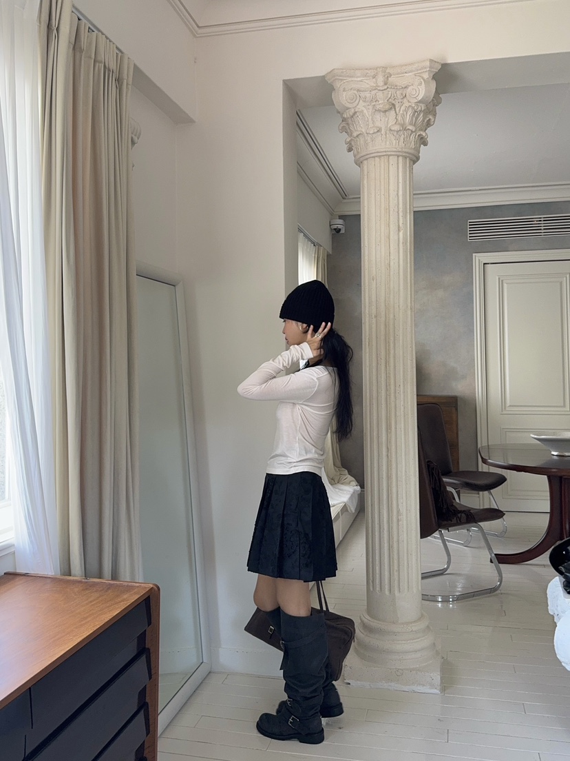 OUPPT東大門㊣直郵女裝新款休閑時尚人氣職業推薦25秋夏短裙OUPPT短裙