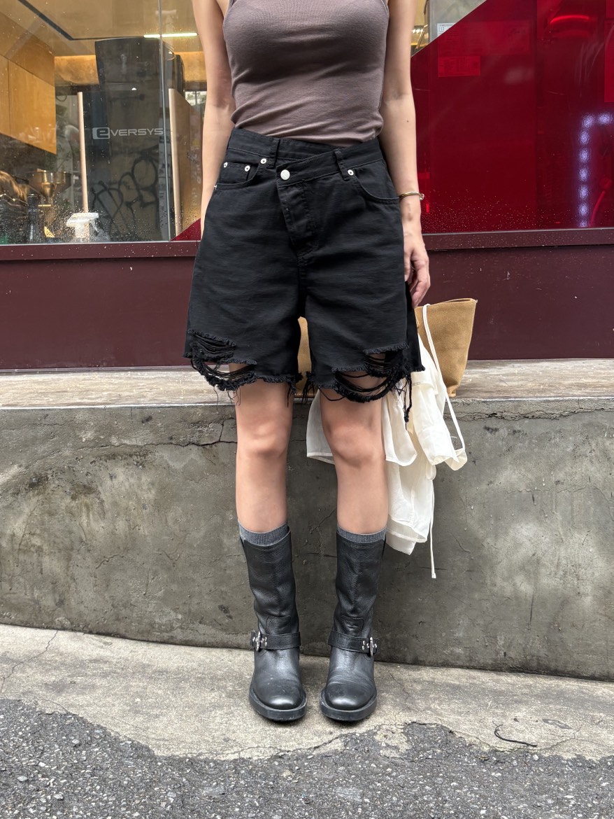 SUNDER MARKET東大門㊣代購女裝新品真品時尚短褲不含腰帶SUNDER MARKET短褲