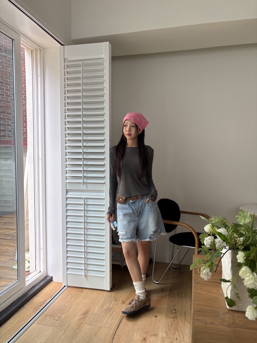 SUNDER MARKET東大門㊣代購女裝新品真品時尚短褲不含腰帶SUNDER MARKET短褲