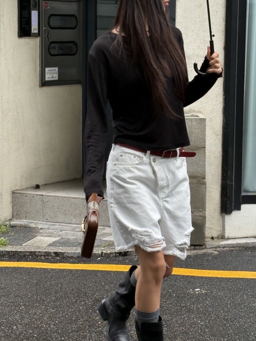 SUNDER MARKET東大門㊣代購女裝新品真品時尚短褲不含腰帶SUNDER MARKET短褲