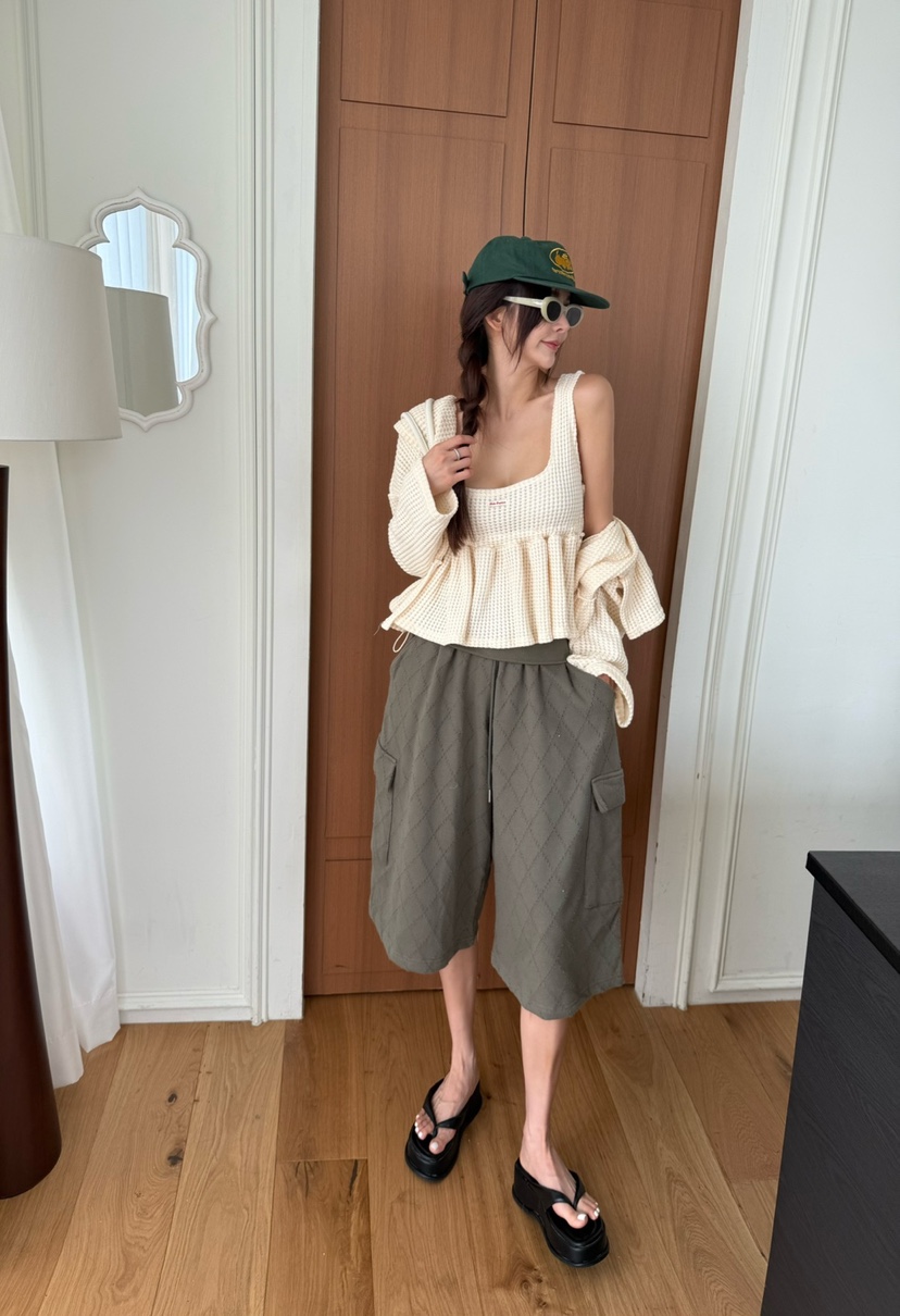 DENVER東大門㊣實拍女裝新品推薦人氣時尚休閑職業套裝兔子DENVER套裝