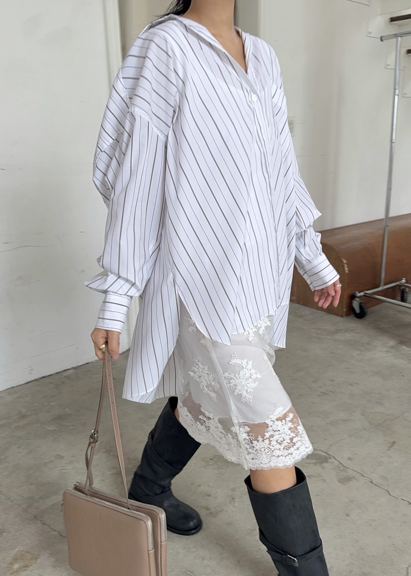 OUPPT東大門㊣直郵女裝新款時尚休閑推薦熱賣人氣襯衫蕾絲衫OUPPT襯衫/蕾絲衫