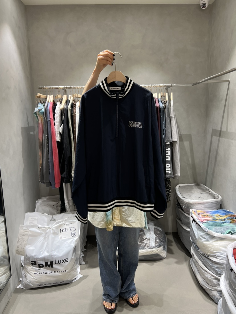 X-MOOD東大門㊣代購女士新款真品25秋夏人氣時尚休閑熱賣衛衣X-MOOD衛衣圖色1